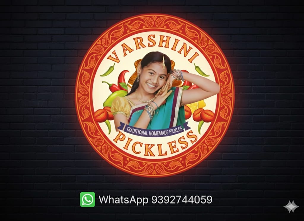 Varshini Pickles logo